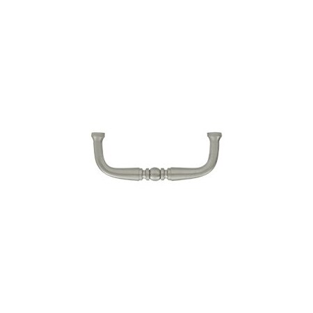 Deltana PCT300U153 Traditional Wire Pull Brushed Nickel, 10PK PCT300U15-XCP10